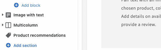 Shopify Theme Customize Button