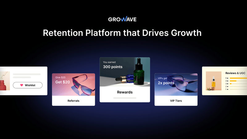 Growave loyalty, reviews, wishlist, and referrals for Shopify