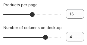 Change collection layout