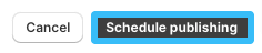 Schedule publishing