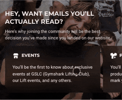 Swipe-enabled carousel