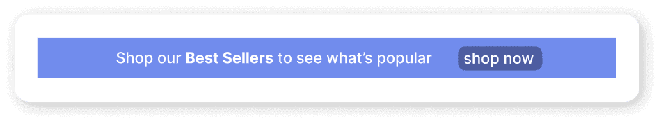 Featured collection promotional banner.