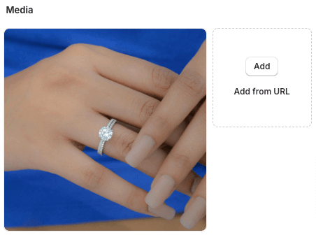 Add jewelry product images