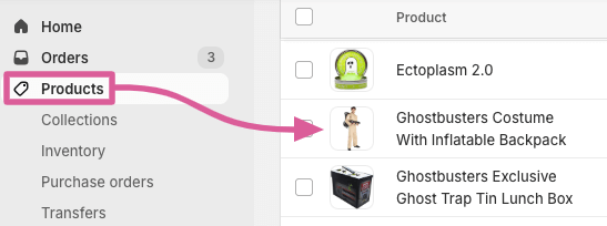 Add variant products